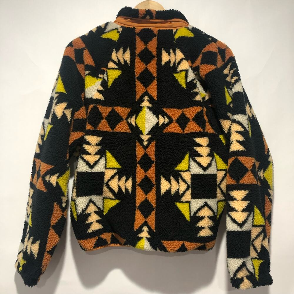 NEW Free People Hit The Slopes Printed Fleece Jacket Size S - Picture 5 of 14